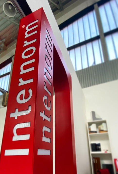 Выставочный павильон Internorm размещен на территории "Росстройэкспо".